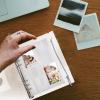 NUOBESTY White Plastic Photo Book Album Binder with 10 Inner Pages for Postcards and Business Cards, Sturdy Stamp Book Binder Suitable for Home Organization view 4