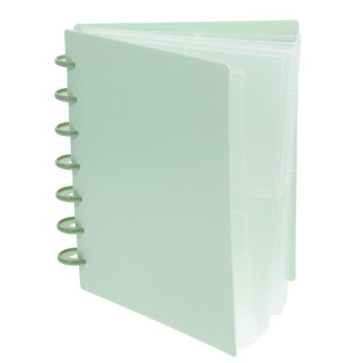 WESIEVYA Portable Photocard Binder for Kpop and Family Photo Album with 20 Pages and 4 Grids Per Page, Pp Material Photo Cards Holder for Organizing and Displaying Multiple Pictures