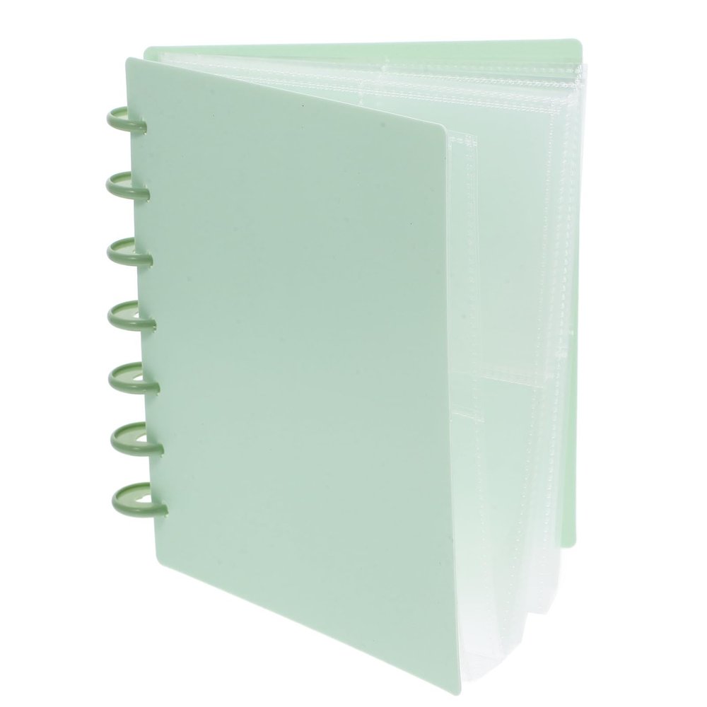 WESIEVYA Portable Photocard Binder for Kpop and Family Photo Album with 20 Pages and 4 Grids Per Page, Pp Material Photo Cards Holder for Organizing and Displaying Multiple Pictures