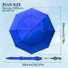 Clip On Chair Parasol - UPF 50+ Double Canopy | Beach Chair Umbrella view 2