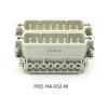 Small Size HDC-HA 32-core Heavy-Duty Connector Aviation Waterproof Power Distribution Cabinet Connector Socket 250V 16A view 4
