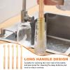 Kichvoe Bottle Cleaning Brush Set Hanging Hole for Storage 5pcs with Long Beech Wood Handle and Bristle Sturdy Kitchen Cup Brush Suitable for Bottles and Cups view 3