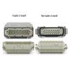 Heavy-Duty Connector Rectangular 64-core Cold air Connector HDC-HD-064 Waterproof Connector Double Outlet Hole 10A view 3