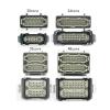 Rectangular Heavy-Duty Connector HDC-HE4 6 10 16 20 24 32 48-core pin 16A Waterproof Aviation Industry Plug top Side Connector view 4