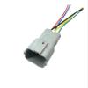 XDKTHMPS XG7061-1.8-11/21 MG640337-5 MG610335-5 Waterproof Black Pa66 6Pin Way Male Female Connector 1pcs(Grey M) view 1