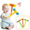 jklymm Squeaky Hammer Toy for Random Colors Rattle Toy Perfect for Interactive Game Squeaky Hammer view 2