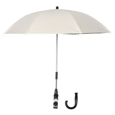 YARNOW Baby Pram Umbrella with Adjustable Clamp, Universal Children Buggy Sun-Proof Parasol for Pushchair, Strollers, Baby Stroller Umbrella Sunshade