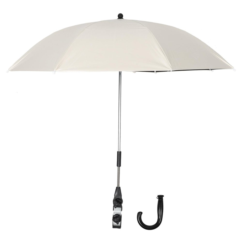 YARNOW Baby Pram Umbrella with Adjustable Clamp, Universal Children Buggy Sun-Proof Parasol for Pushchair, Strollers, Baby Stroller Umbrella Sunshade