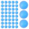 WRITWAA 200pcs Blank Lottery Balls - 40mm Seamless Dark Blue Bingo Raffle Balls - Colored Ping Pong for School Carnival Supplies & Interactive Games view 1