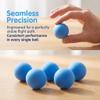 WRITWAA 200pcs Blank Lottery Balls - 40mm Seamless Dark Blue Bingo Raffle Balls - Colored Ping Pong for School Carnival Supplies & Interactive Games view 3