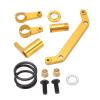 Shenprymic Aluminum Alloy Steering Assembly Set for JLB Truck Series 1/10 RC Car Gold, Includes Spring, Copper Sleeves, Screws, Gasket view 4