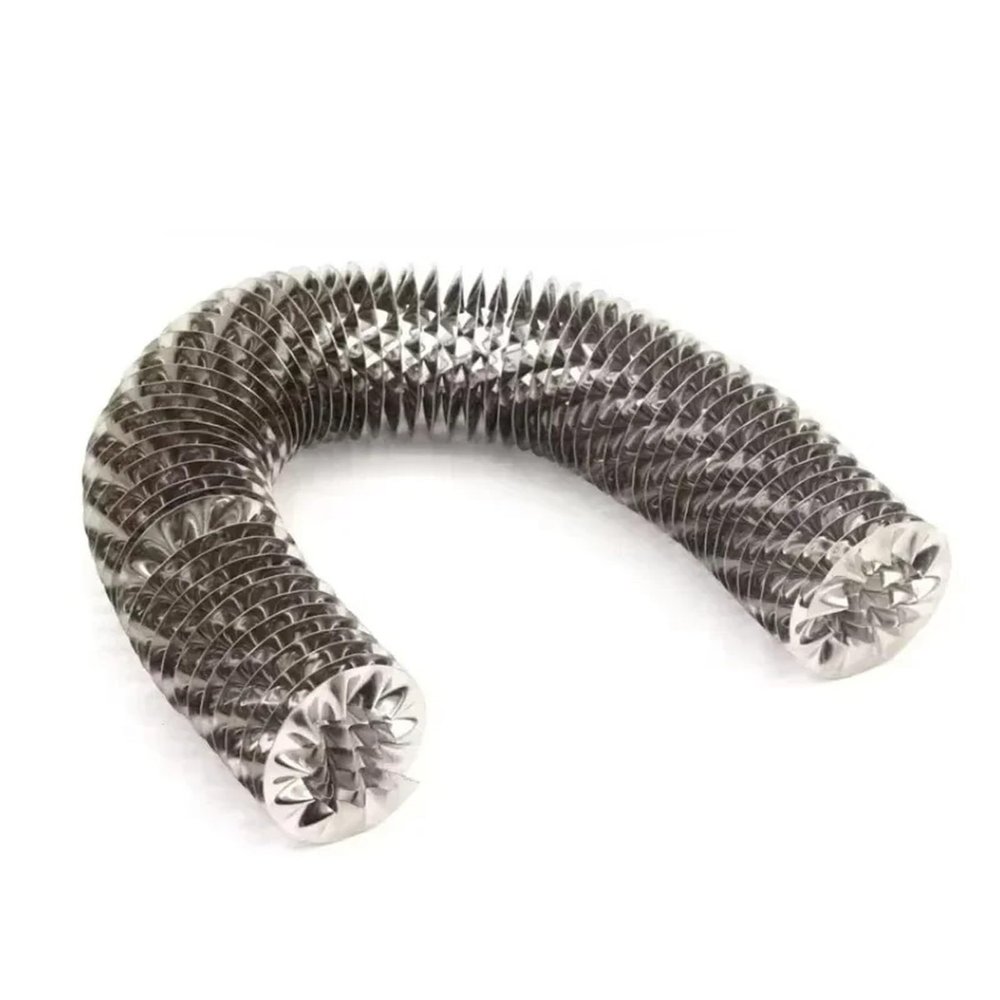 1m Stainless Steel Spiral Hollow Fin Heat Sink For Heating Cooling Tube Special Drying Radiator Warped Accessories