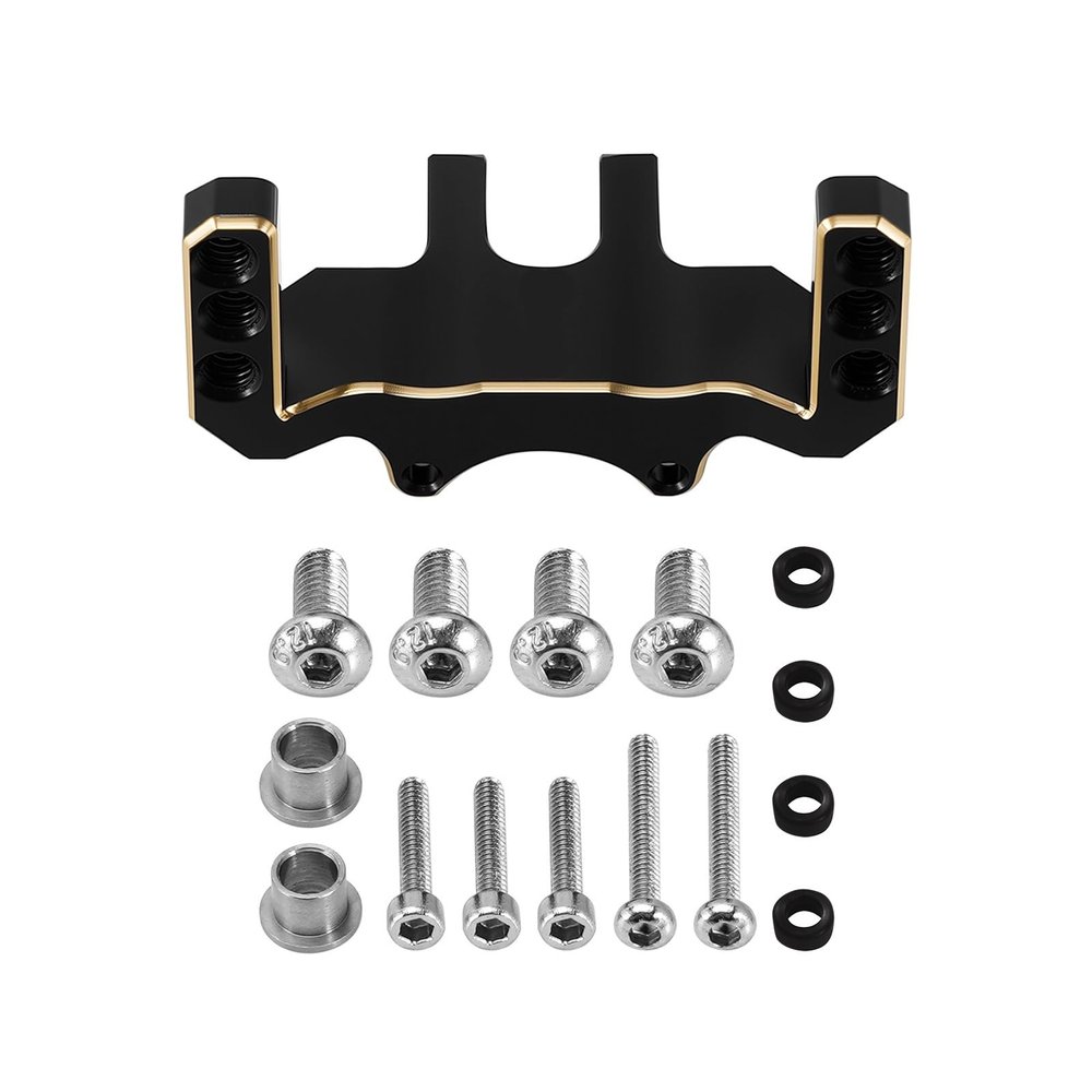 Black Coating Brass Servo Mount for 1/24 SCX24