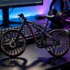 Generisch 1:12 Alloy Mountain Bike Model with Double Suspension, Mini Bicycle Decoration Gift, 3 Colours (Black) view 4