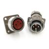 Aviation Connector P20K6Q P20J2Q Cable Socket 2pin 3pin 4pin 5pin 7Pin Metal P20J11Q 2Pcs view 4