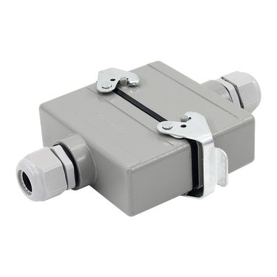 Rectangular Heavy-Duty Connector HE-4 core 6 core 10 core 16 core 24 core Butt Type Socket 16A