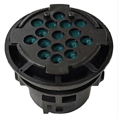 Y 1/5/10/20/50 Sets 158 Pin 2864516 Schwarze Verkabelungssteckdose Kfz-Hochfrequenz-Rundsteckverbinder mit Anschluss