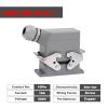 Heavy Duty Connectors HDC-HE-006 010 016 024 032 048 16A Screw Connection 500V Connector 1Pcs view 2