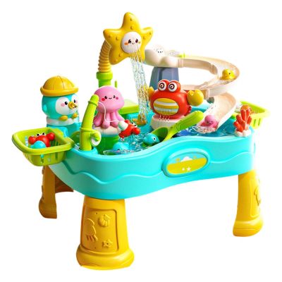 Water Table - Kids Play Sink | Electric Pump Sensory Toy