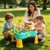Water Table - Kids Play Sink | Electric Pump Sensory Toy view 2