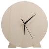 balacoo Blank Wooden Clock Dial for Painting, Round DIY Clock Face Educational Tool with Unique Natural Aesthetic Design, in Classroom or Nursery Decoration view 1