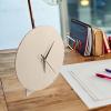 HEALLILY Blank Round Wooden Clock Dial Plate for DIY Painting and Educational Tool, Smooth Surface Clock Face for Bedrooms and Classroom Home Decor, Natural Beige Material view 4