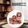 HEYZAKKA Matryoshka Russian Nesting Dolls 10 Layer Hand Painted Educational Toy for Wooden Dolls view 2