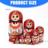 HEYZAKKA Matryoshka Russian Nesting Dolls 10 Layer Hand Painted Educational Toy for Wooden Dolls view 3