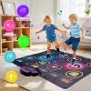 FTVOGUE Electronic Dance Mat Interactive Game Pad Dual Player Music Dance Mat Toys with Built in Music and LED Lights for Kids Home Play view 2