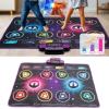 FTVOGUE Electronic Dance Mat Interactive Game Pad Dual Player Music Dance Mat Toys with Built in Music and LED Lights for Kids Home Play view 4