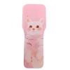 UPALDHOU Figure Skating Turning Board, Plastic Cute Cat Balance Training Ice Skating Trainer for Gymnasts Practice Tool Pink view 1