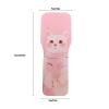 UPALDHOU Figure Skating Turning Board, Plastic Cute Cat Balance Training Ice Skating Trainer for Gymnasts Practice Tool Pink view 2