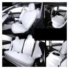 LYBCEOUF Full Set Car Seat Covers Compatible for 2019-2023 Tesla Model 3 Front & Rear Seat Cover Cushion Protectors Interior Access view 2