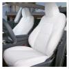 LYBCEOUF Full Set Car Seat Covers Compatible for 2019-2023 Tesla Model 3 Front & Rear Seat Cover Cushion Protectors Interior Access view 3