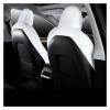 LYBCEOUF Full Set Car Seat Covers Compatible for 2019-2023 Tesla Model 3 Front & Rear Seat Cover Cushion Protectors Interior Access view 4