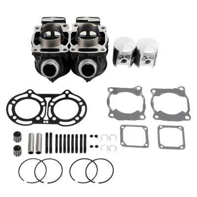 Cylinder Piston Bearing End Gasket Head Stud Kit Compatible With Banshee 350 64mm