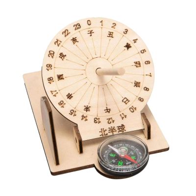 YWLUUOO Hands on Wood Clock Toy Educational Supplies Wood Traditional Clock Model Easy to Assemble for 7-14 Manual Assembly Toy