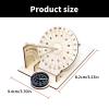 YWLUUOO Hands on Wood Clock Toy Educational Supplies Wood Traditional Clock Model Easy to Assemble for 7-14 Manual Assembly Toy view 2