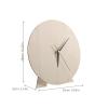 MERRYHAPY DIY Assembly, Natural Nursery Material Wood, Blank Wooden Clock Dial Plate Creativity Easy Classroom Wall Decor view 2