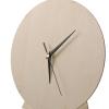 MERRYHAPY DIY Assembly, Natural Nursery Material Wood, Blank Wooden Clock Dial Plate Creativity Easy Classroom Wall Decor view 3