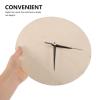 MERRYHAPY DIY Assembly, Natural Nursery Material Wood, Blank Wooden Clock Dial Plate Creativity Easy Classroom Wall Decor view 4
