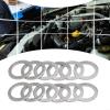 20mm Oil Drain Crush Washer Gasket 94109-20000 Aluminum Seal Ring for Honda for acura Engine - 20 Pack Silver view 4
