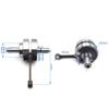 Crankshaft Connecting Rod Assembly DT230 MT250 Compatible with Kayo KT250 GPX TSE250R KEWS K16 K20 view 3