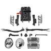 Rc Car Grc F82 V8 Simulate Engine Motor Cooling Fans Radiator for 1/10 Rc Crawler Trx4 Trx6 Axial Scx10 Iii Redcat Gen8 view 1