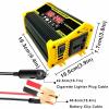 4000W 12V to 110V/220V Solar System Combination Inverter Solar Panel Kit Solar Generator Home Grid System 30A Controller + 18w12v Solar Panel view 4
