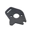 RC car Components Compatible with TRAXXAS for Slash 4x4 for Hoss 4X4 for Stampede 4X4 1/10 RC Car Upgrade Parts Carbon Fiber Pattern Motor Mount Plate view 1
