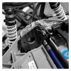 RC car Components Compatible with TRAXXAS for Slash 4x4 for Hoss 4X4 for Stampede 4X4 1/10 RC Car Upgrade Parts Carbon Fiber Pattern Motor Mount Plate view 3