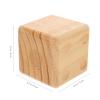 IWOWHERO Large Wooden Dice Giant Wood Dice Game Prop Beige with Safety Round Corner Design for Backyard and Spring Outing for Outdoor Lawn Party Activities view 2