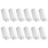 HOMSFOU 12pcs Reusable Muslin Diapers and Washcloths for Newborns, Breathable Lightweight Gauze Towels with Peanut Shape Design, the Go Use view 1