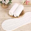 HOMSFOU 12pcs Reusable Muslin Diapers and Washcloths for Newborns, Breathable Lightweight Gauze Towels with Peanut Shape Design, the Go Use view 4